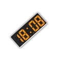 thumbnail image 2 of Wosthever Reloj digital LED Estilo simple Pantalla de fecha Reemplazo 5 Engranaje Función de repetición Control de sonido Alarmas Termómetro Decoración del hogar tipo 3 Wosthever HA084277-03B, 2 of 6