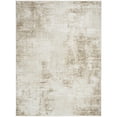 thumbnail image 2 of Nourison Dekor 4' x 6' Ivory Taupe Modern Indoor Rug, 2 of 8