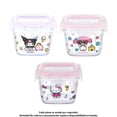 thumbnail image 1 of Mini Contenedor My shop Hello Kitty de Vidrio con Tapa de Plástico para Alimentos de 400 ml., 1 of 4