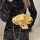 thumbnail image 4 of Bolso de mano de lujo con diseño de metal y acrílico para mujer, bolso de mano con forma de piedra, bolso de banquete nuevo de 2024, bolso cruzado, 4 of 5