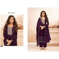 thumbnail image 6 of Wedding Wear Pakistani Designer Salwar Kameez Suits Indian Plazo Pant Dress ( Purple, XXL - 46 ), 6 of 7