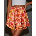 thumbnail image 2 of KISSMODA Flowy Shorts for Women Chiffon Ruffle Skorts Mini Skirts for Teen Girls, 2 of 5