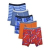 Wonder Nation Boys Underwear, Boxer Briefs, 5-Pack, Sizes S-XL