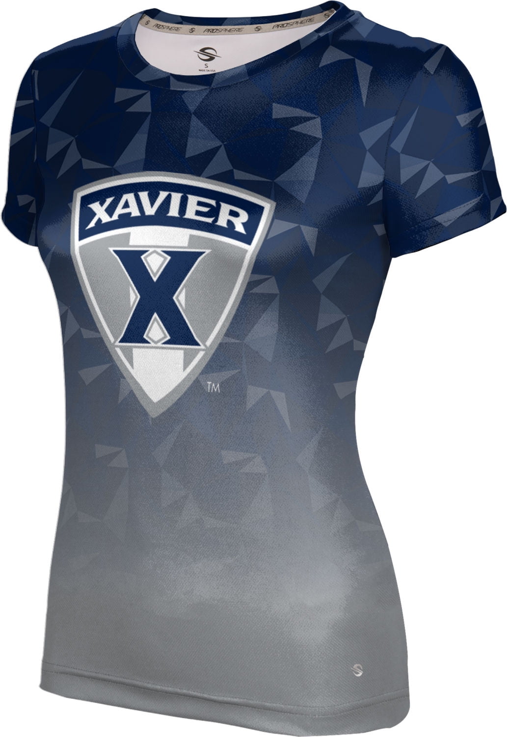 Gradient ProSphere Xavier University Womens Long Sleeve Tee Gradient ProSphere Xavier University Womens Long Sleeve Tee