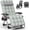 Gray, variant on DKMOCO Zero Gravity Chair with Removable Cushion and Cup Holder,Folding Recliner Lounge Chair for Indoor and Outdoor,440 LBS Capacity (Black)