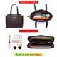 thumbnail image 5 of Set de monedero Montana West, bolso tipo cartera de piel para mujer, 5 of 7