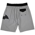 thumbnail image 5 of Batman Hush Symbol Heather Grey Board Shorts-3XLarge (48-50), 5 of 7