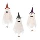 thumbnail image 1 of 3PCS Halloween Hanging Ghosts with Green//Orange Witch Hat, 1 of 5