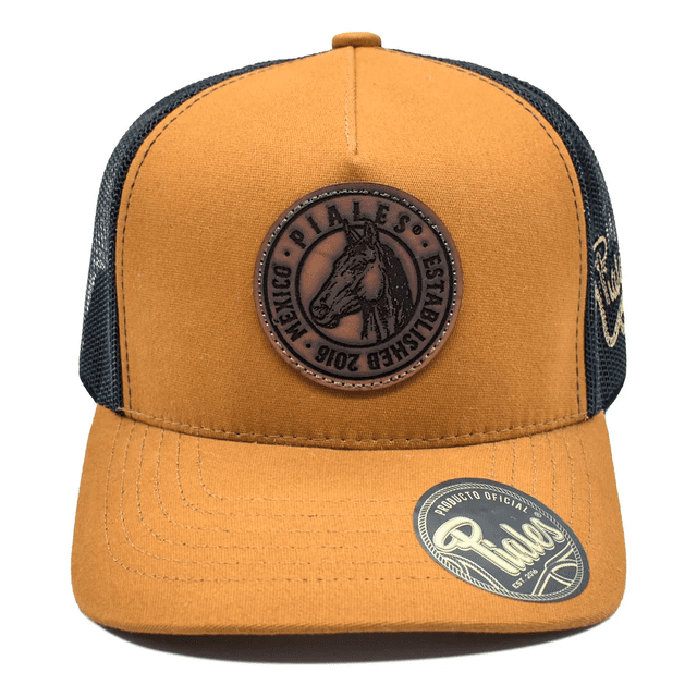 GORRA PIALES EL CUACO COBRIZO/ NEGRO UNITALLA