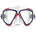 thumbnail image 5 of (2 pack) Speedo Adult Pilot Swimming Mask, Soft Fit with Anti‑Fog and UV Protection, Ages 12+, 5 of 7