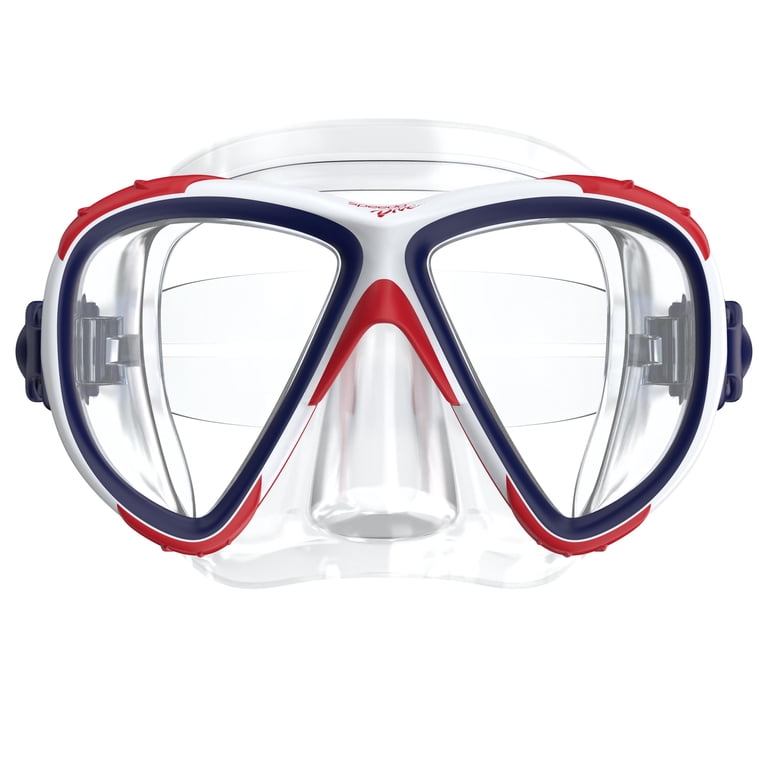 Speedo Adult Pilot Swimming Mask, Soft Fit with Anti‑Fog and UV