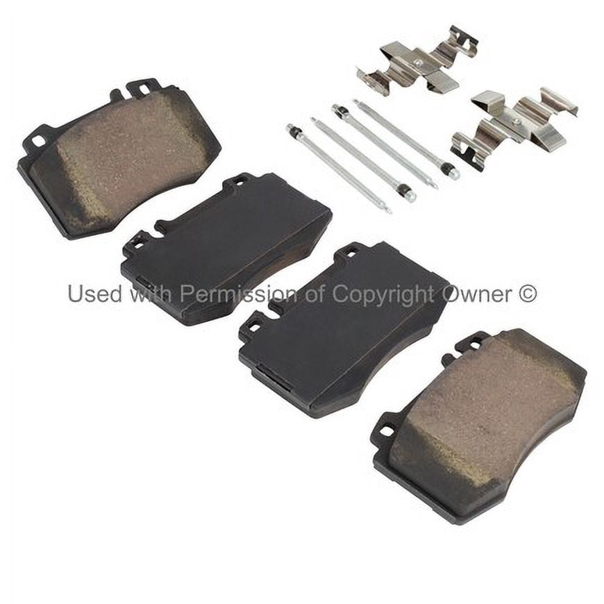 Mpa Electrical 1001-0847M Quality Built Premium Semi Metallic Brake Pads W/