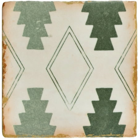 SomerTile Archivo Argania Encaustic 4-7/8 in. x 4-7/8 in. Ceramic Floor and Wall Tile (5.84 sq. ft. / case)