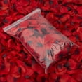 thumbnail image 4 of 5000/100 piezas de pétalos de rosa artificiales de imitación de colores rojos, pétalos de rosa de seda para el día de San Valentín, bodas, fiestas, decoración romántica, 4 of 5