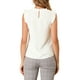 thumbnail image 3 of BLUSA SIN MANGAS RUFFLE PLEAT CHIC PARA MUJER INSPIRE CHIC 2XL BLANCA, 3 of 7