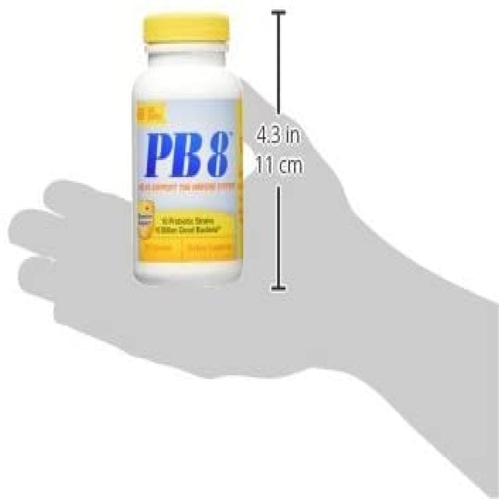 Nutrition Now PB 8 Probiotic Immune System and Digestive Support* Dietary Supplement, 60 Count