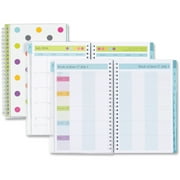 Blue Sky Teacher Dots Clear Cover Planner