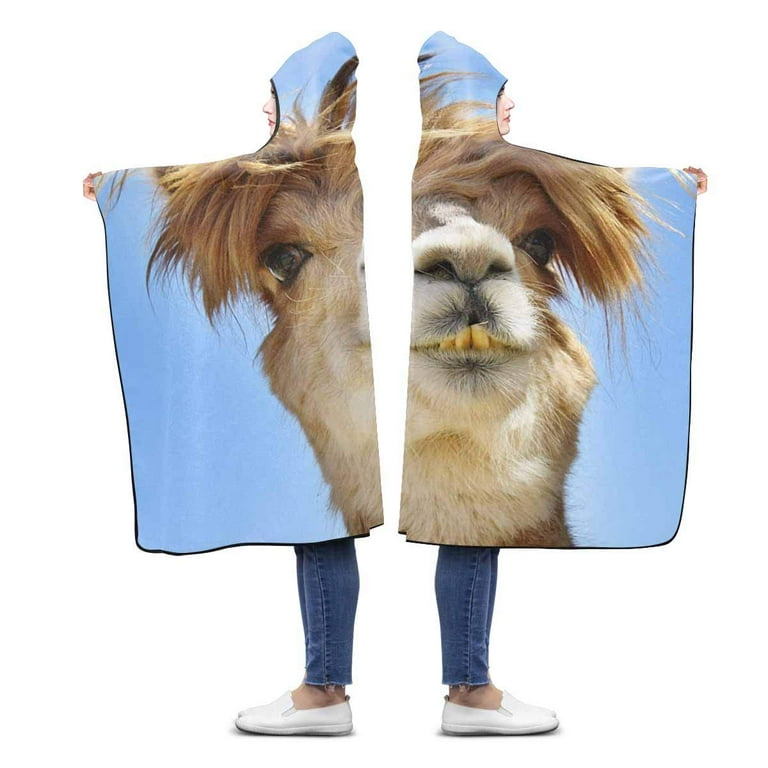 Llama outlet hair blanket