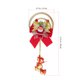 thumbnail image 3 of 2 colgantes de campana de Papá Noel para árbol de Navidad (colores surtidos), 3 of 6