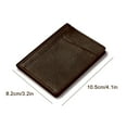 thumbnail image 6 of GASTROPOD Minimalist Wallets for Men RFID Blocking Real Leather Slim Front Pocket Wallet, 6 of 7