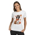 thumbnail image 2 of Welcome Fall English Springer Spaniel Enjoys School Time Autumn Fall Leaves Shirt T-shirt Unisex Merch Springers Dog Lover Gifts - 02013, 2 of 6