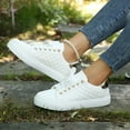 thumbnail image 7 of Mostsola Shoes for Women Lace up Tennis Shoes Non-Slip Comfortable Casual Walking Sneakers, 7 of 7