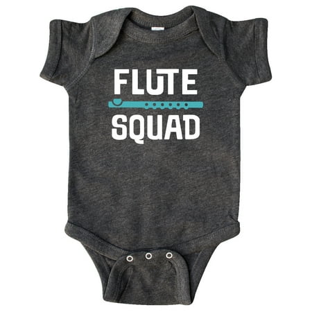 

Inktastic Flute Squad Marching Band Gift Baby Boy or Baby Girl Bodysuit