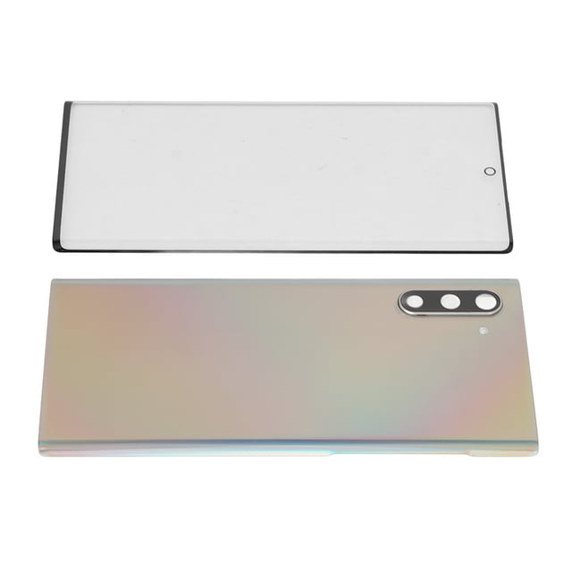 Back Glass Cover, Exhaustively Tested Perfect Fit Front Screen Glass With Rear Cover Adhesive For 10 Black,White,Blue,Colorful
