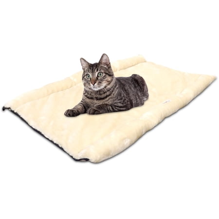 ASPCA 2 in 1 Fleece Cat Tunnel & Pet Mat  Gray