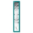 thumbnail image 2 of ArtToFrames 6" x 34" Aqua Picture Frame, 6x34 inch Green Wood Poster Frame (WOM-4428), 2 of 8