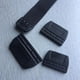 thumbnail image 2 of 6x4 Piezas Mochila Correas Cinturón Hebillas de Cola Plana Clips de Extremo Puntas Negro 20 Mm 6 piezas, 2 of 8