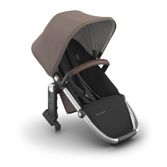 Segundo Asiento Inferior UPPAbaby RumbleSeat V3 Gris Oscuro con Hebilla Magnética y Adaptadores