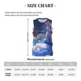 thumbnail image 4 of Naloa Cloud Cute Rabbit Basketball Jersey Reversible Men's Mesh Athletic Sports Shirts Training Practice S-4XLSmall, 4 of 6