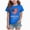 H247-Blue, variant on TOWED22 American Flag Holiday Tops for Girls 4th of July Patriotic Shirts Tee T-Shirts Soft Cotton Comfort(Yellow,11-12 Y)