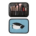 thumbnail image 2 of Iauyy 3 Piece Large Portable Hanging Toiletry Bags for Travel,Foldable Makeup Organizer with Multiple Compartments for Men&Women，Cute Penguin, 2 of 9