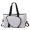 white, variant on Badminton Tote Bag, with Separate Shoe Compartment and Racket Pocket, Sports Travel Bag, Adjustable Strap Ideal for Gym Badminton Travel and Outdoor Sports