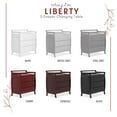 thumbnail image 4 of Liberty Collection 3 Drawer Changing Table-Finish:Cherry, 4 of 13