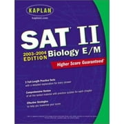 Kaplan SAT II Biology E/M 2003-2004 [Paperback - Used]