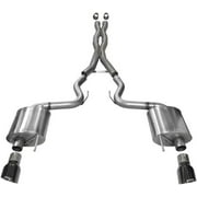 Corsa Performance 14332BLK Sport Cat-Back Exhaust System Fits 15-17 Mustang Fits select: 2015-2017 FORD MUSTANG GT