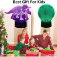 thumbnail image 4 of 4 Pack 3D Night LED Light Lamp Base + Remote Control + USB Cable, FYBTO Adjustable 16 Colors Light Show Display Stand for Acrylic and Plexiglass, Decorative Lights for Room Shop Bar, 4 of 5
