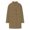 Khaki, variant on Long Coat Fall Winter Women Woolen Jacket Thick Loose Turn-down Collar Ol Commuting Jacket Single-breasted Mid Length Korean Style Overcoat Outerwear