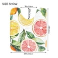 thumbnail image 5 of Yayeee Bath Rug for Bathroom Floor Non Slip Contour Fluffy Soft Absorbent Mat, 20"x24", Candy Grapefruit, 5 of 7