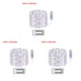 thumbnail image 3 of Inteprter USB LED Home Office Garden Control remoto a prueba de agua Temporizador Lámpara String 5m 50LEDs Blanco Type1 NO1 Inteprter CBP144869, 3 of 6