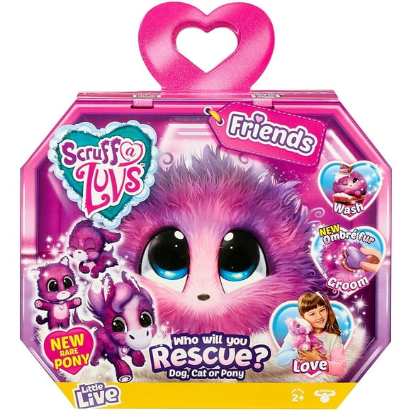 Peluche Little Live Scruff-a-Luvs Friends Mystery Rescue Little Live Pets