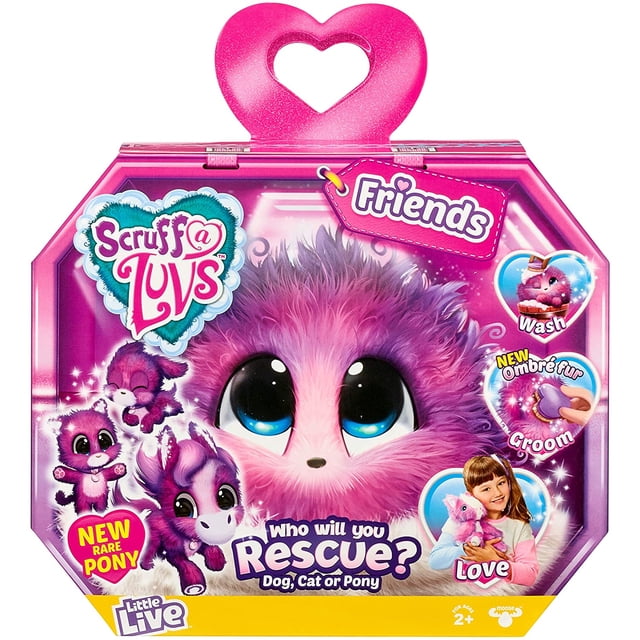 Peluche Little Live Scruff-a-Luvs Friends Mystery Rescue Little Live Pets