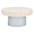 thumbnail image 1 of Linon Table Basse Peyton Wood Capiz en Blanc, 1 of 11