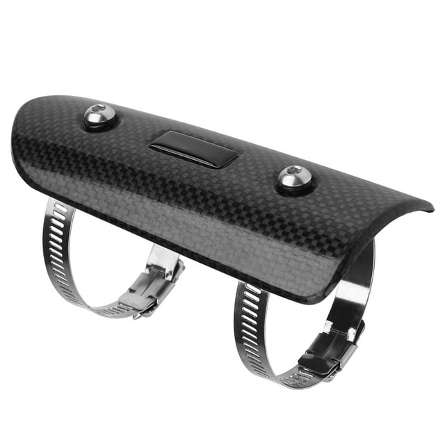 Protection Universelle en Fibre de Carbone pour Échappement de Moto