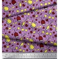 thumbnail image 3 of Soimoi Cotton Duck Fabric Bottle & Wine Glass Bar Printed Craft Fabric by The Yard 42 Inch Wide, 3 of 3