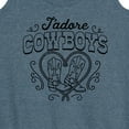 thumbnail image 3 of Instant Message - Jadore Cowboys - Women's Racerback Tank Top, 3 of 6