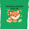 thumbnail image 4 of Inktastic Grandma and Grandpa Love Me Little Fox Boys or Girls Baby Bodysuit, 4 of 5